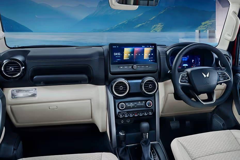 Mahindra Thar Roxx Dashboard Mahindra Thar Roxx Dashboard