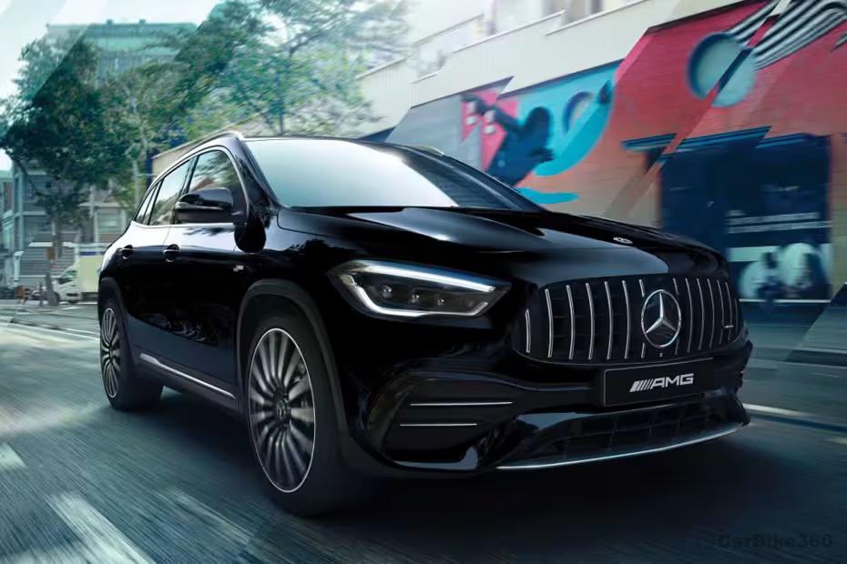 Mercedes-Benz AMG GLA35 Right Front Three Quarter Mercedes-Benz AMG GLA35 Right Front Three Quarter