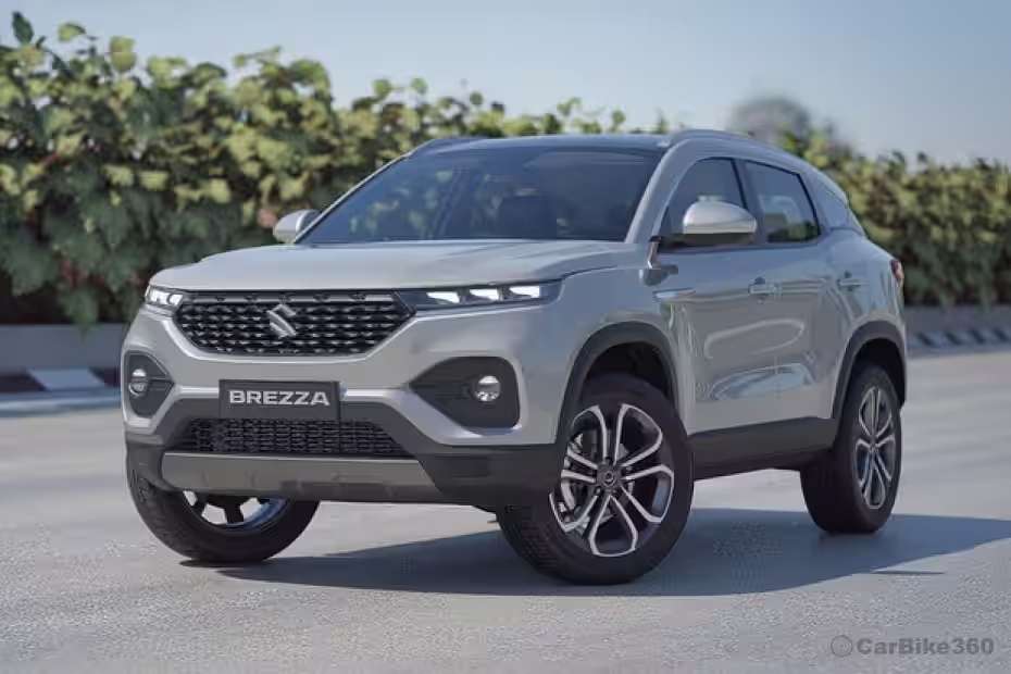 Maruti Brezza 2025 Left Front Three Quarter Maruti Brezza 2025 Left Front Three Quarter