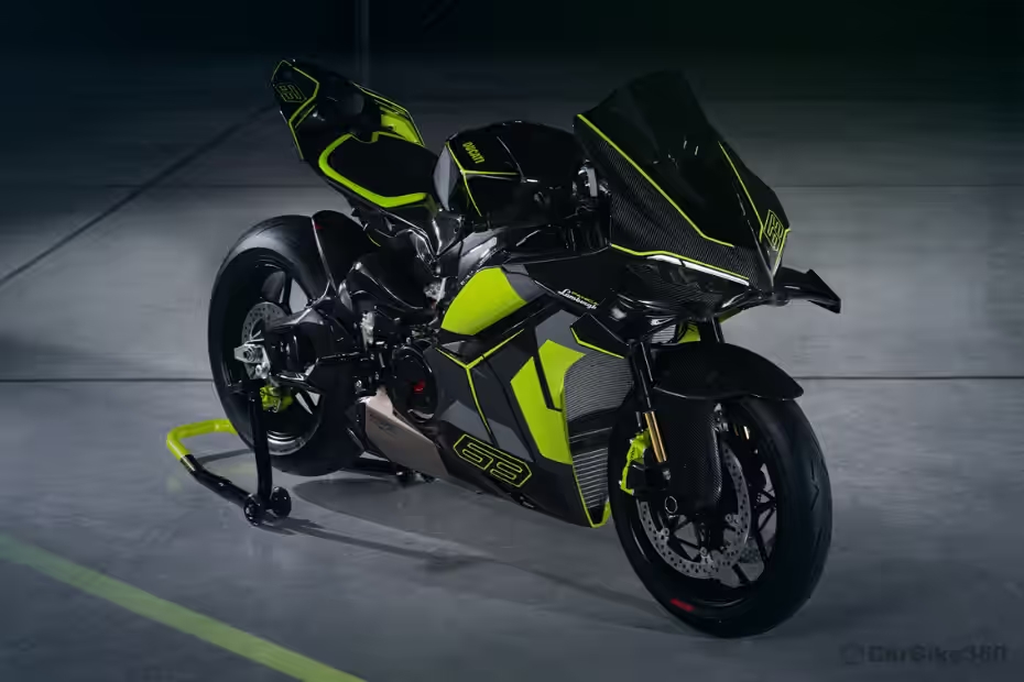 Ducati Panigale V4 Lamborghini Ducati Panigale V4 Lamborghini Right Front Side View