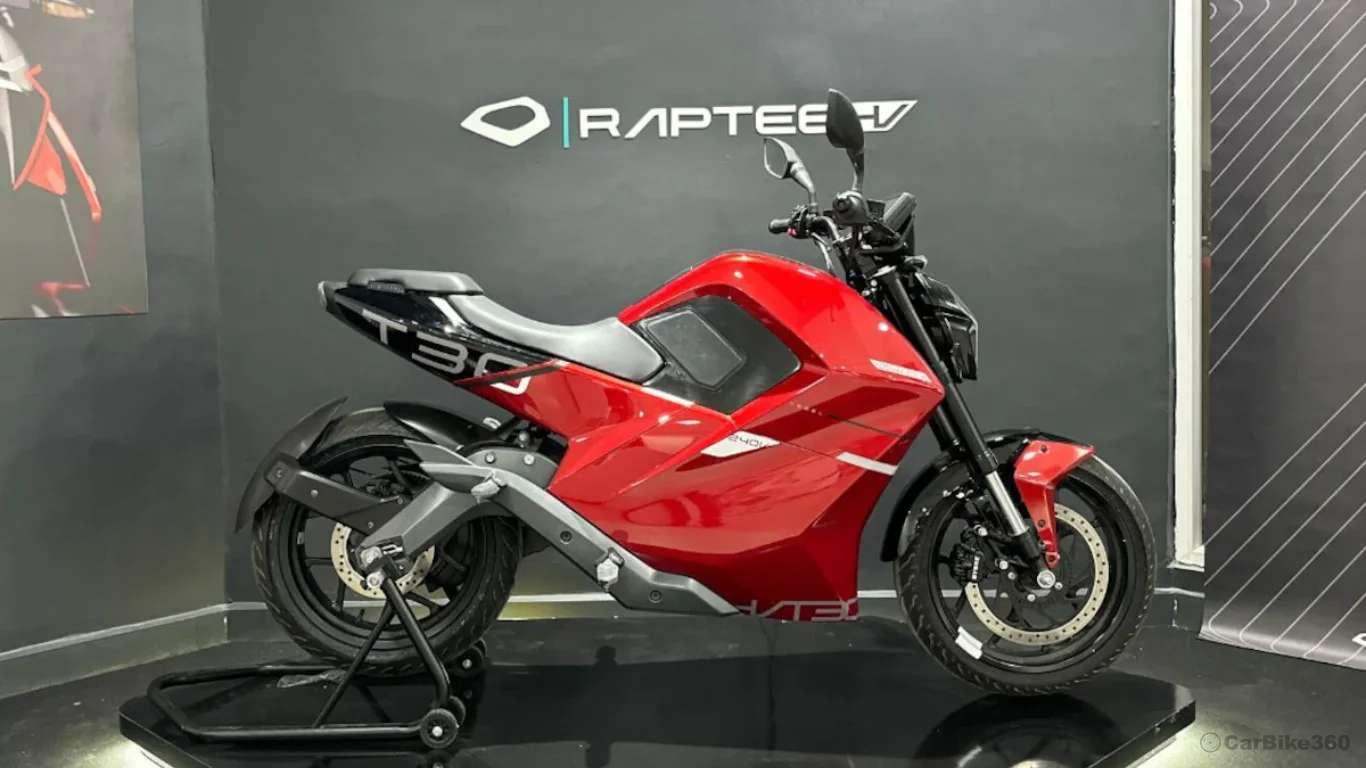 Raptee.HV T 30 e-Bike Launched at Rs 2.39 Lakh: CCS2 Charging Port and 150 km Range Raptee.HV T 30