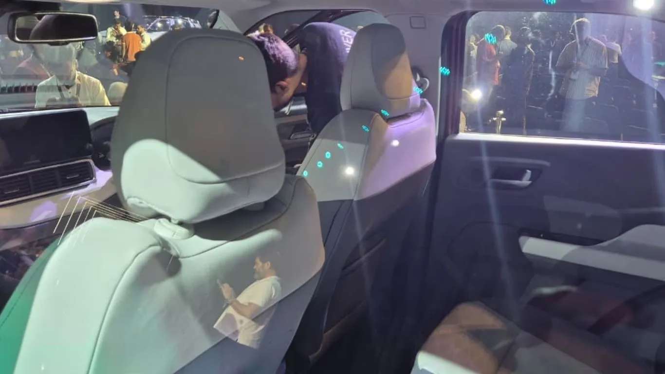 Tata Punch EV Facelift Cabin View