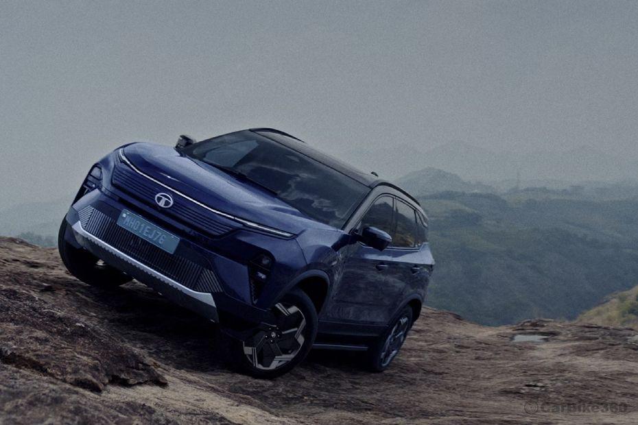 Tata Harrier EV Left Front Three Quarter Tata Harrier EV Left Front Three Quarter