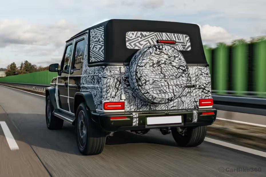 Mercedes-Benz G-Class Cabriolet Left Rear Three Quarter Mercedes-Benz G-Class Cabriolet Left Rear Three Quarter