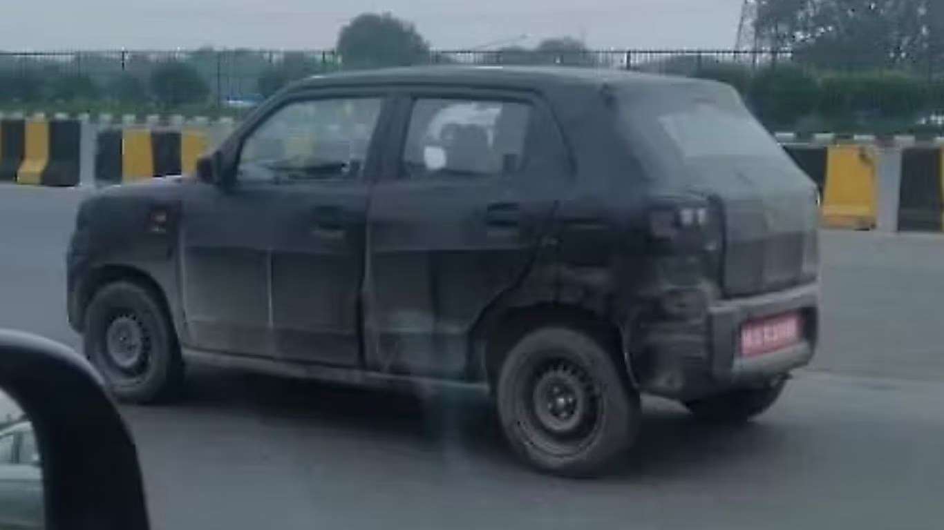 2027 Maruti S-Presso X Hybrid spied testing