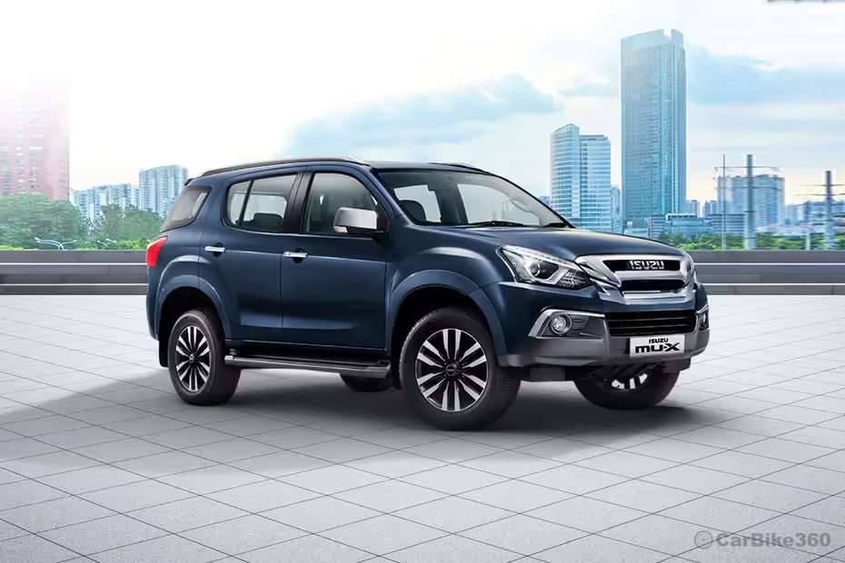 Isuzu MU-X Right Front Three Quarter Isuzu MU-X Right Front Three Quarter