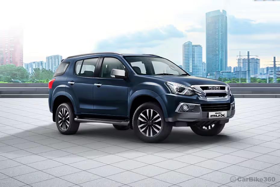 Isuzu MU-X Right Front Three Quarter Isuzu MU-X Right Front Three Quarter