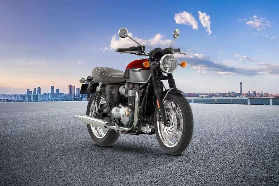 Triumph Bonneville T120 Right Front Three Quarter Triumph Bonneville T120 Right Front Three Quarter