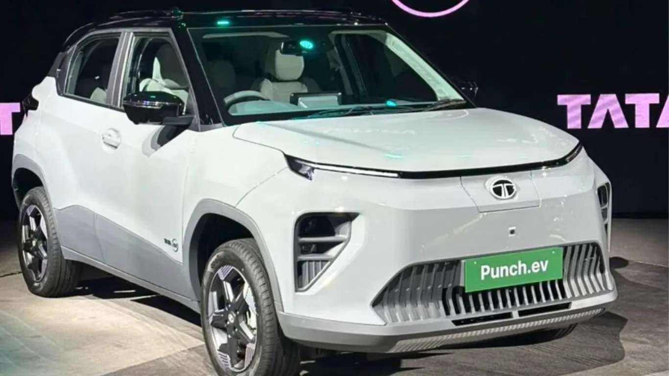 Tata Punch EV front view design