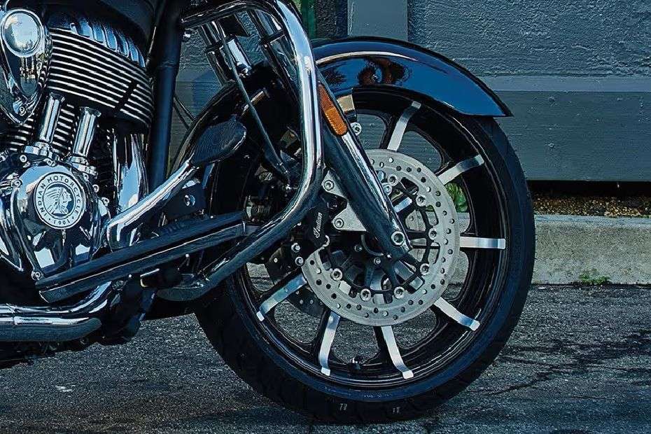 Indian Chieftain Limited Front Tyre View Indian Chieftain Limited Front Tyre View