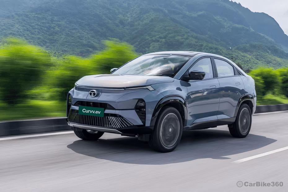 Tata Curvv EV Left Front Three Quarter Tata Curvv EV Left Front Three Quarter