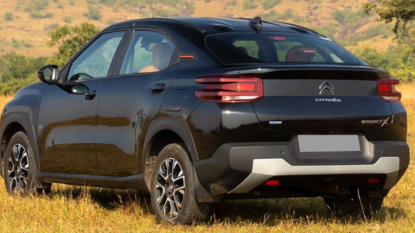 Citroen Basalt X rear view design Citroen Basalt X rear view design