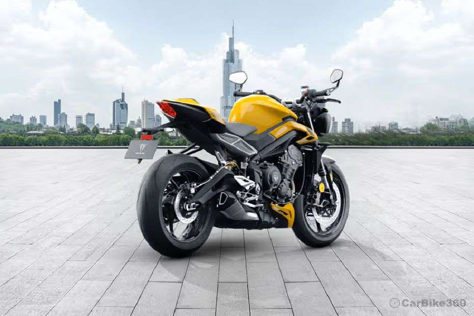 Triumph Street Triple 765 Rear Right View Triumph Street Triple 765 Rear Right View