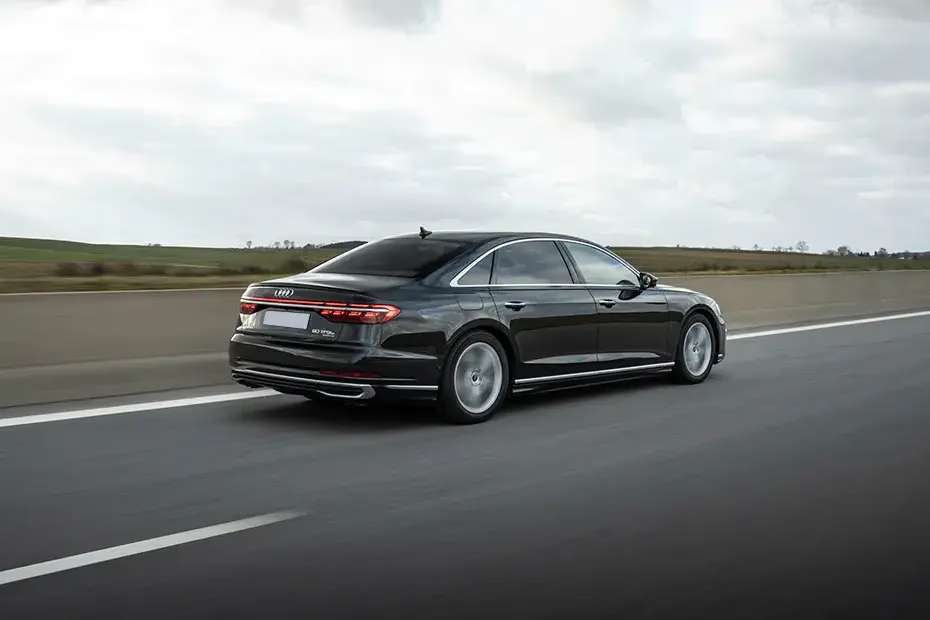 Audi A8 L Right Side Rear View Audi A8 L Right Side Rear View
