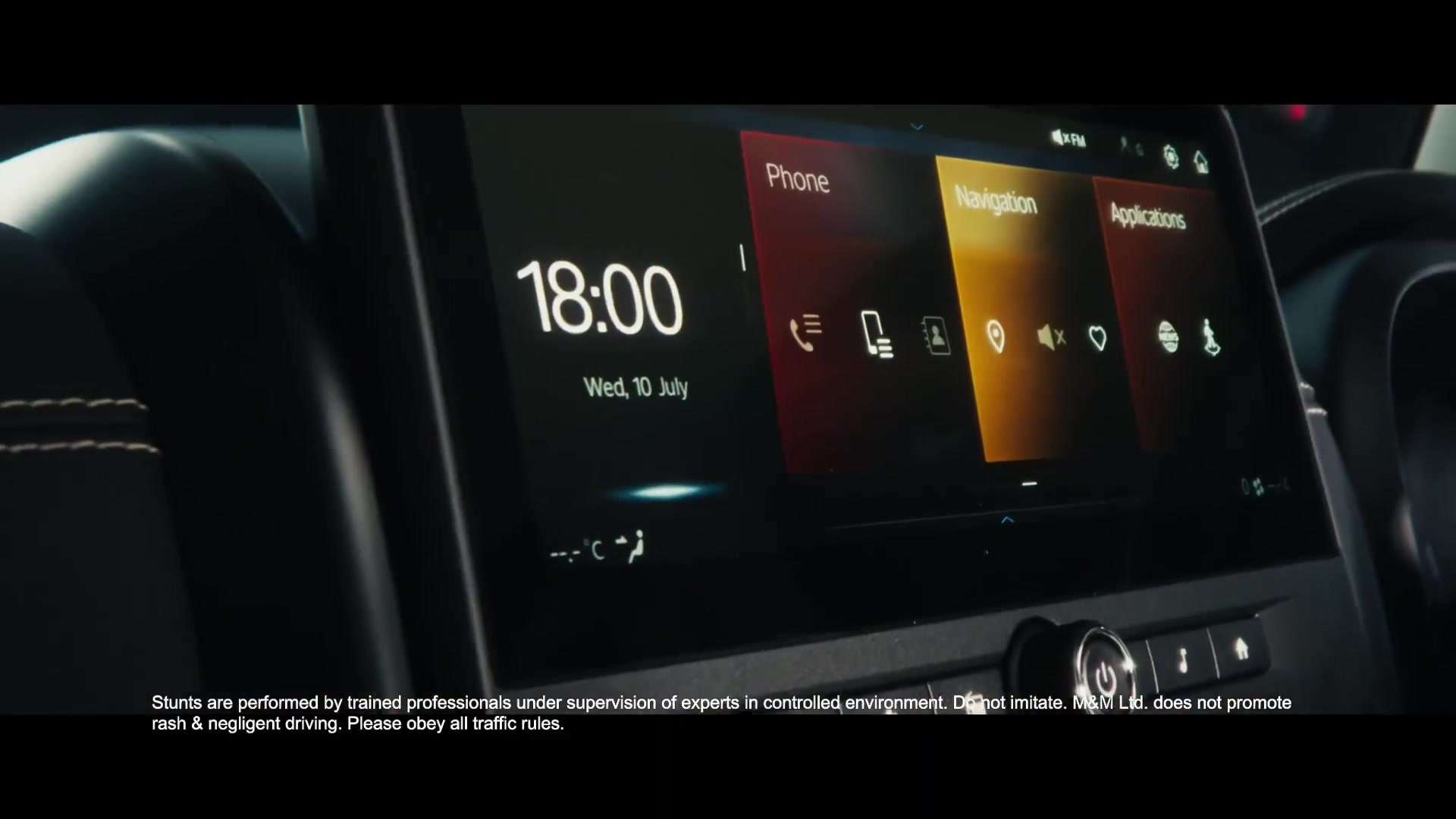 Thar Roxx Infotainment System
