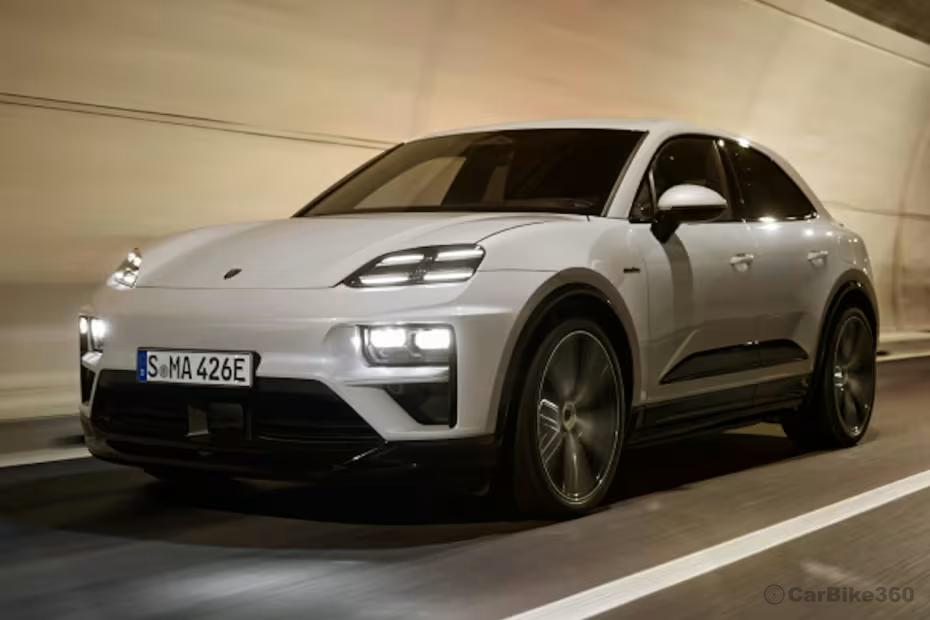 Porsche Macan EV Left Front Three Quarter Porsche Macan EV Left Front Three Quarter