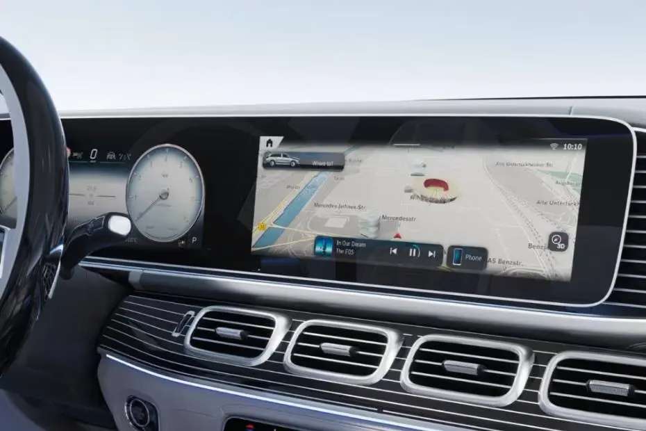 Mercedes-Benz Maybach GLS Infotainment Touchscreen Mercedes-Benz Maybach GLS Infotainment Touchscreen