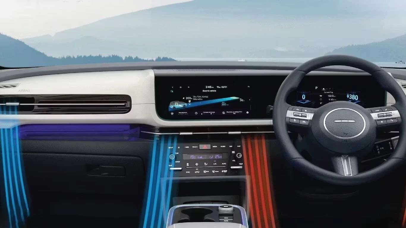 Hyundai Creta Electric interior