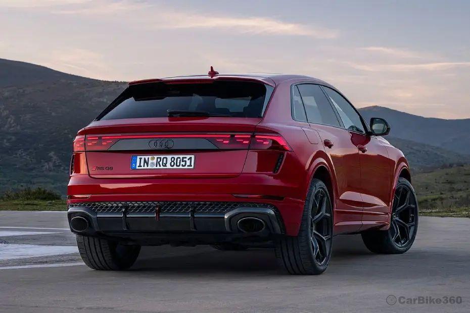 Audi RS Q8 Rear View Audi RS Q8 Rear View