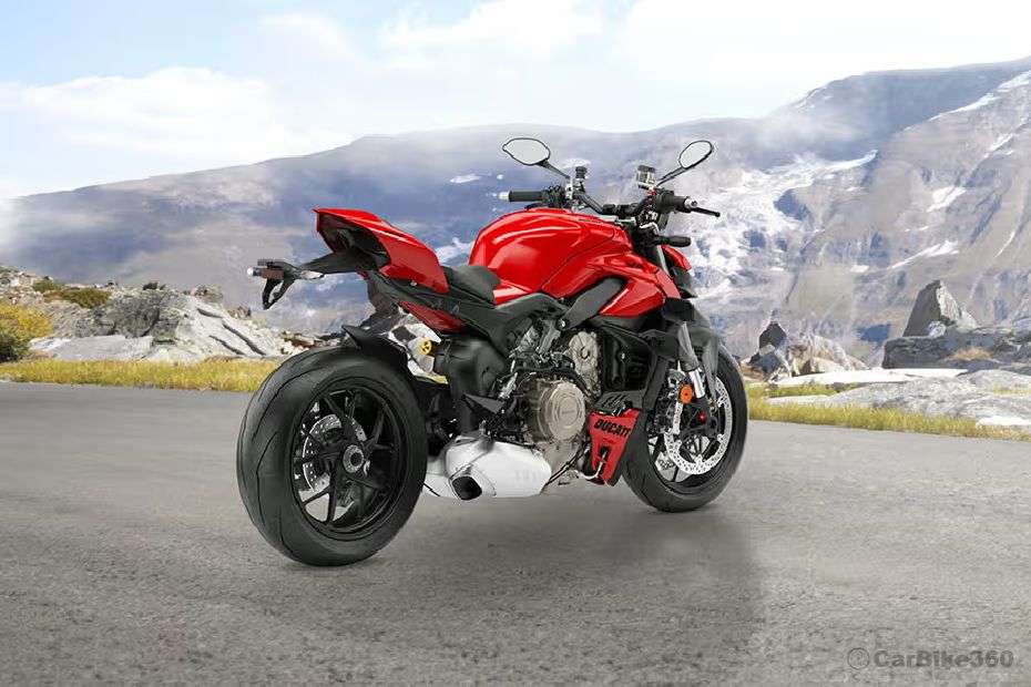 Ducati Streetfighter V4 Rear Right View Ducati Streetfighter V4 Rear Right View
