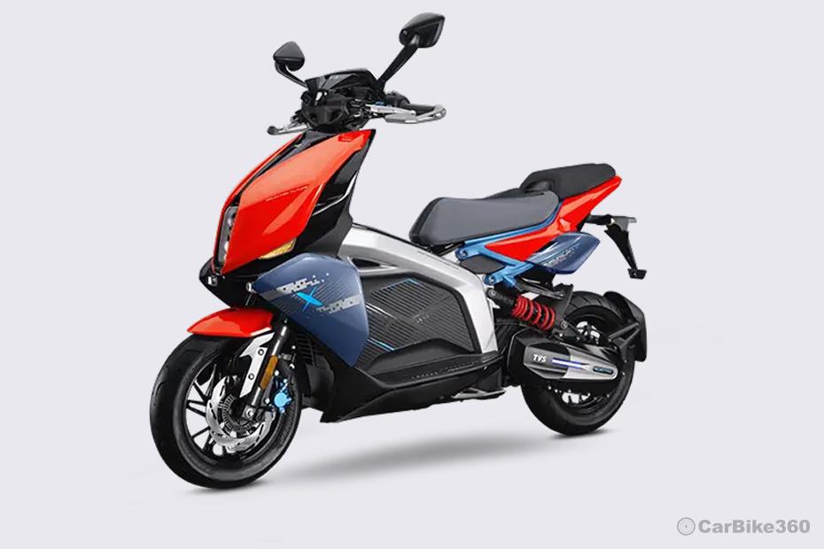 TVS X Left Front Three Quarter TVS X Left Front Three Quarter