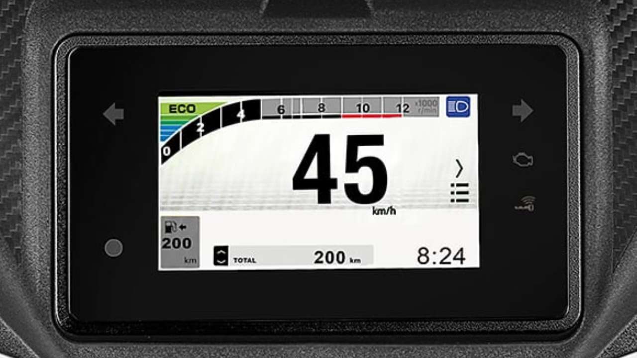 Honda Dio 125 X-Edition Display