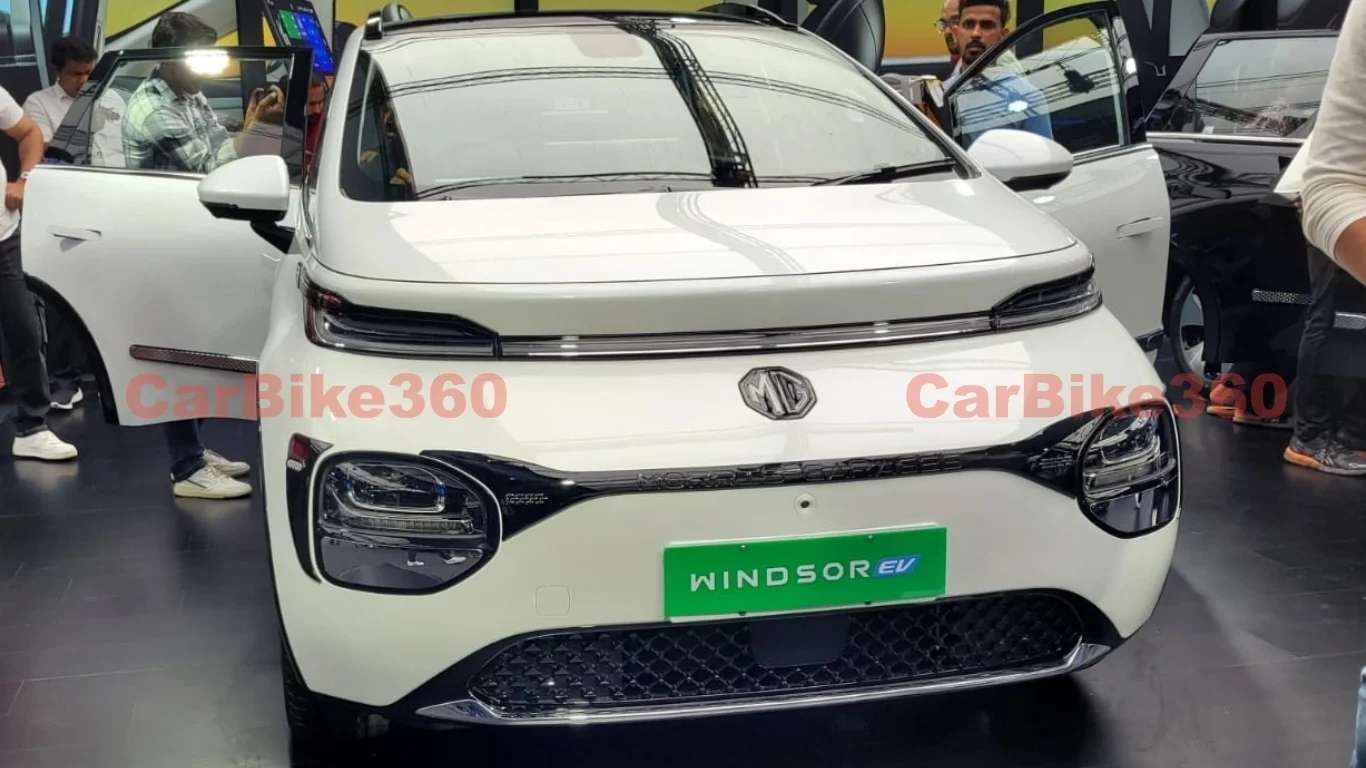 MG Windsor EV Exterior Look