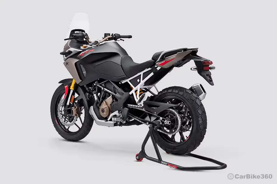 TVS Apache RTX 300 Rear Left TVS Apache RTX 300 Rear Left