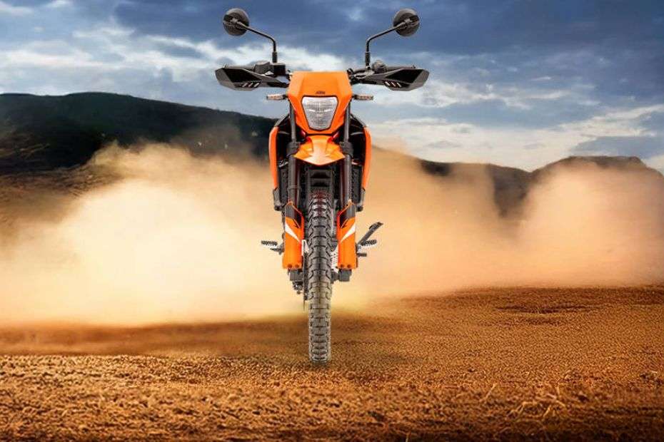 KTM 390 Enduro R Front View KTM 390 Enduro R Front View