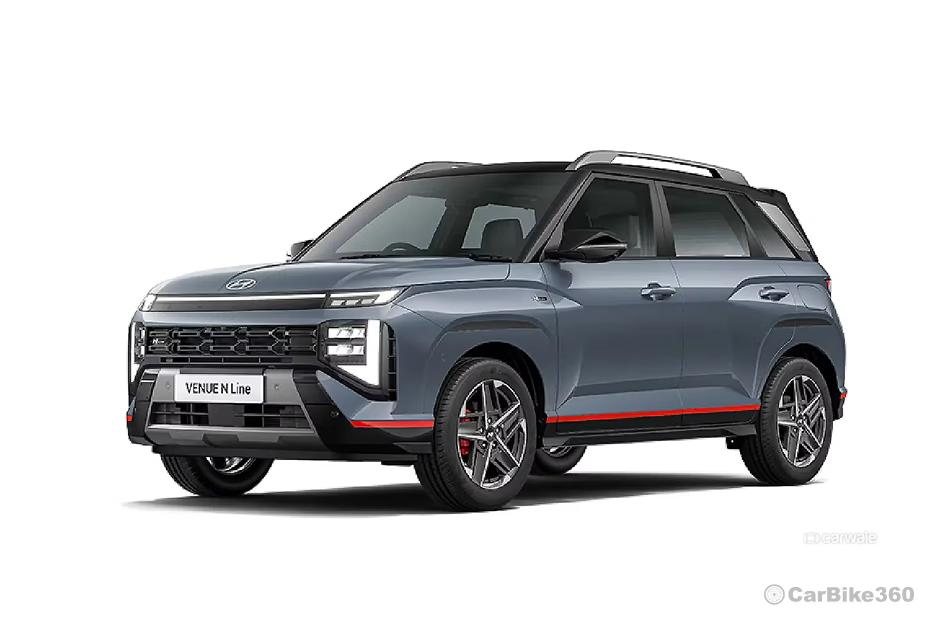 Hyundai New Venue N Line Hazel Blue with Abyss Black Roof Hyundai New Venue N Line Hazel Blue with Abyss Black Roof