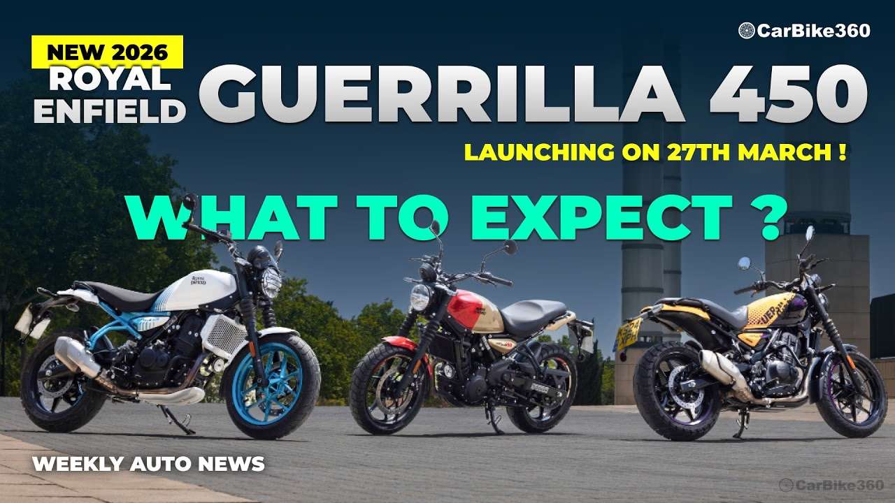 2026 Royal Enfield Guerrilla 450 Launching On 27th March! 2026 Royal Enfield Guerrilla 450 Launching On 27th March!