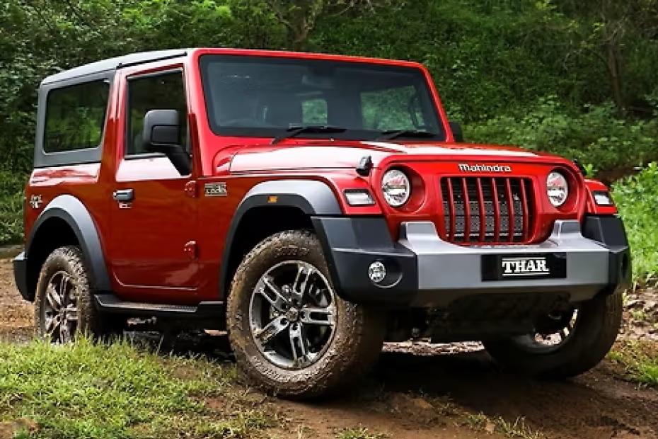 Mahindra Thar Right Front Three Quarter Mahindra Thar Right Front Three Quarter
