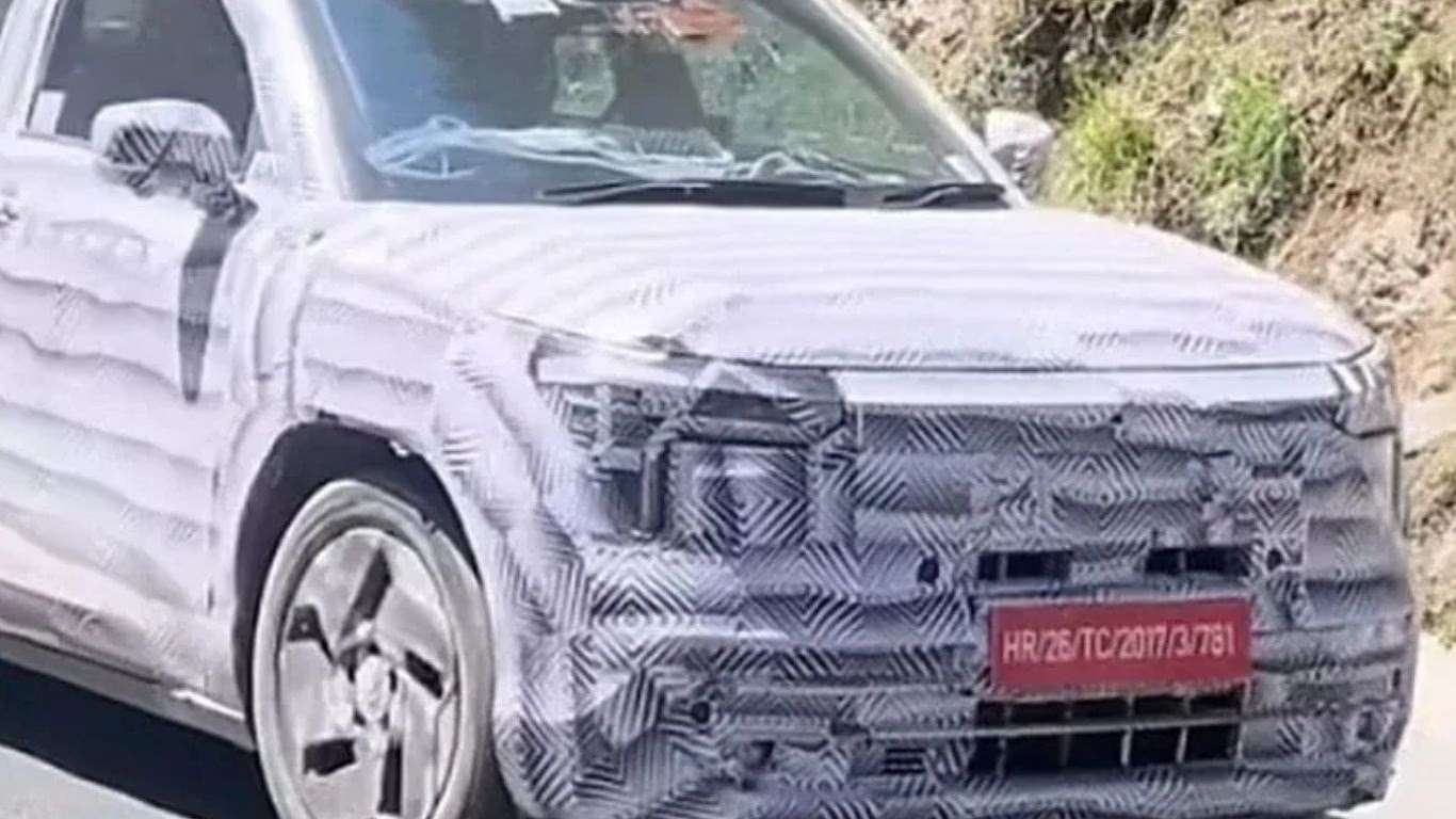 Maruti YMC Electric MPV Spied