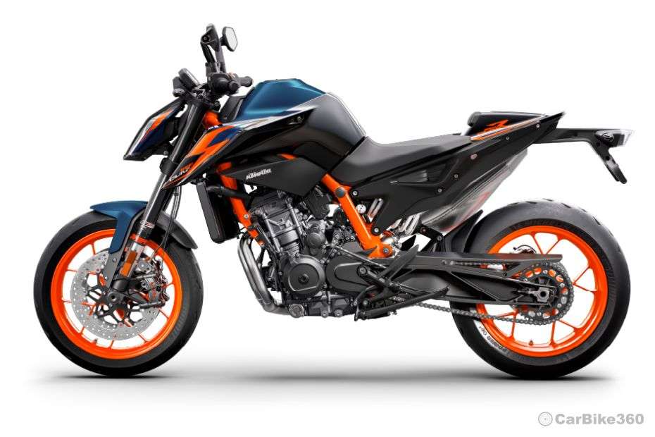 KTM 890 Duke R Left Side View KTM 890 Duke R Left Side View