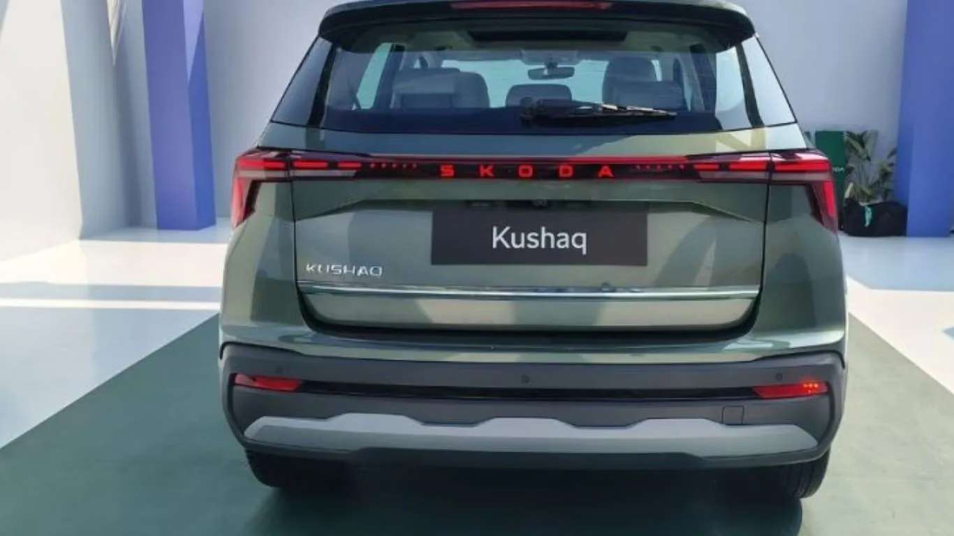 Skoda Kushaq rear view