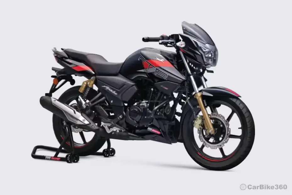 TVS Apache RTR 180 Front Three Quarter TVS Apache RTR 180 Front Three Quarter