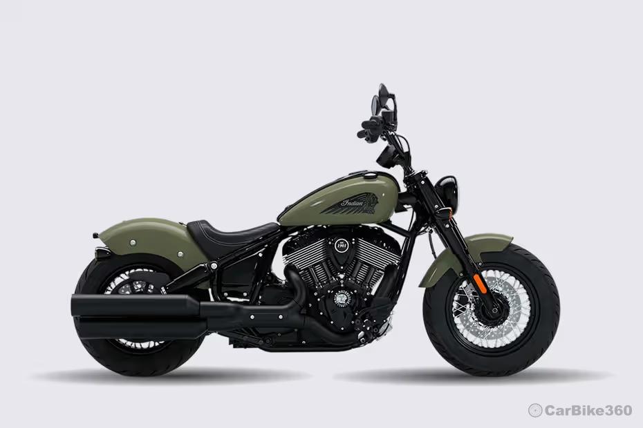 Indian chief bobber dark horse right side Indian chief bobber dark horse right side