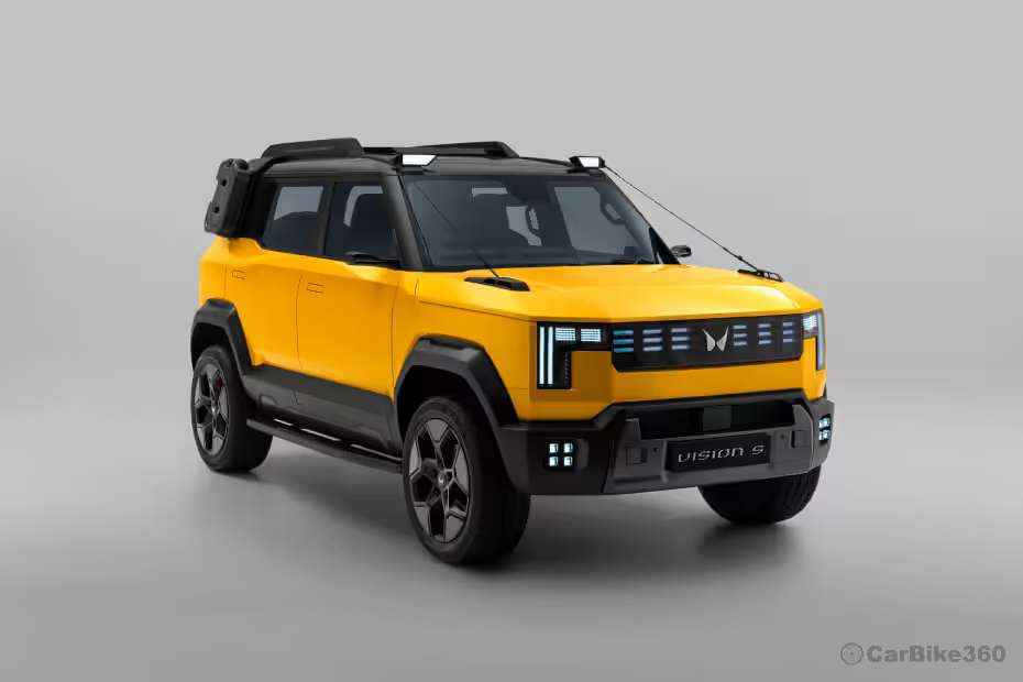 2027 Mahindra Vision S SUV front view