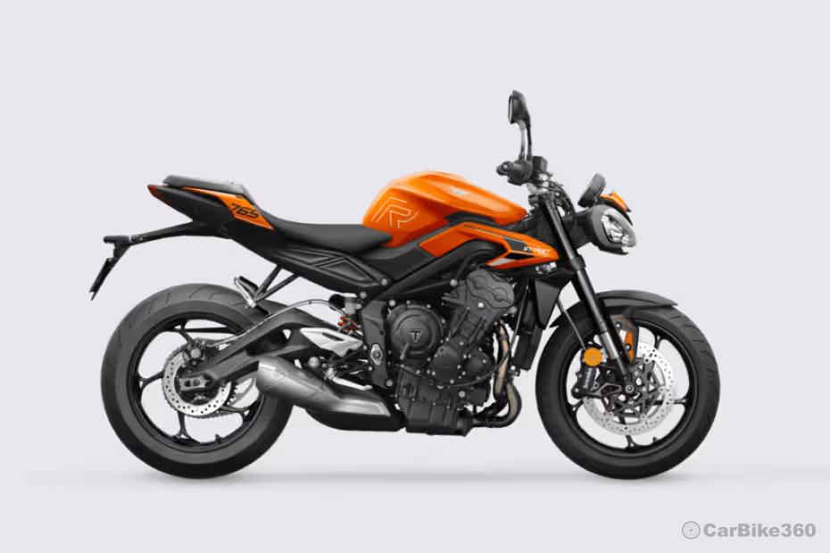 Triumph street triple right side Triumph street triple right side