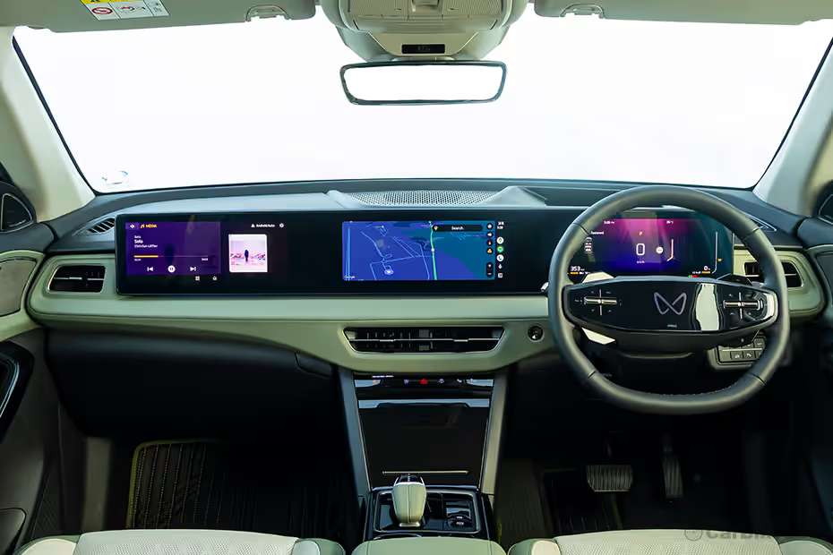 Mahindra XEV 9S Dashboard Mahindra XEV 9S Dashboard