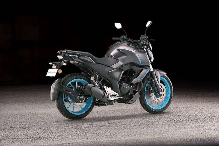 Yamaha FZ-S Fi Hybrid STD Rear Right View Yamaha FZ-S Fi Hybrid STD Rear Right View