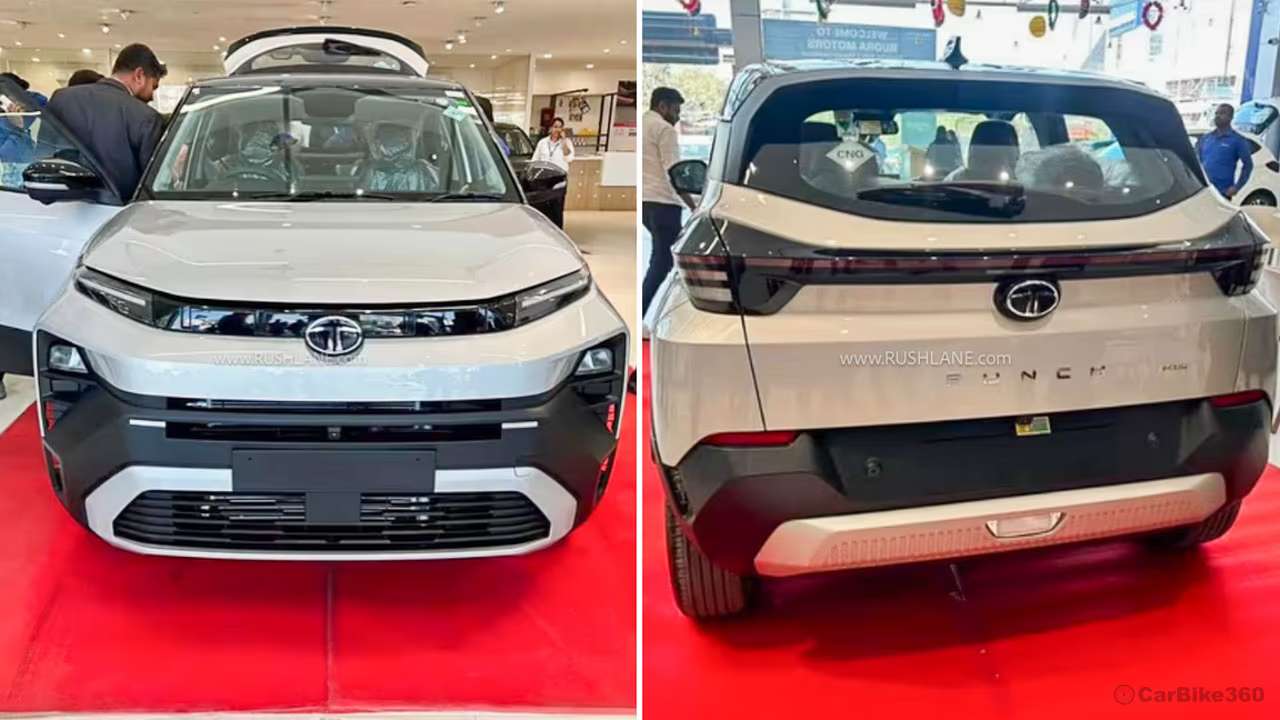 Tata Punch Facelift CNG Arrives at Dealerships Before January Launch Audio