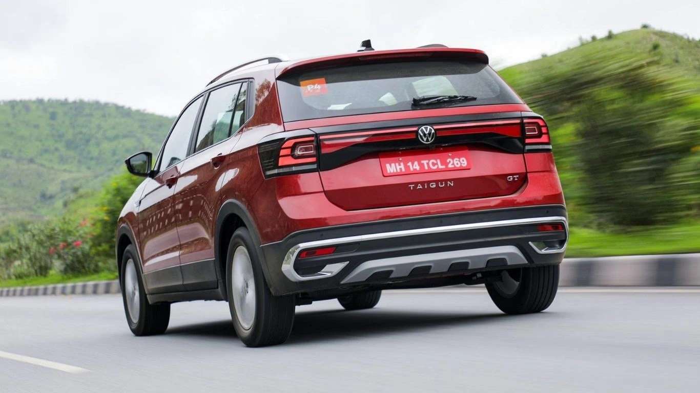Volkswagen Taigun Rear View Design