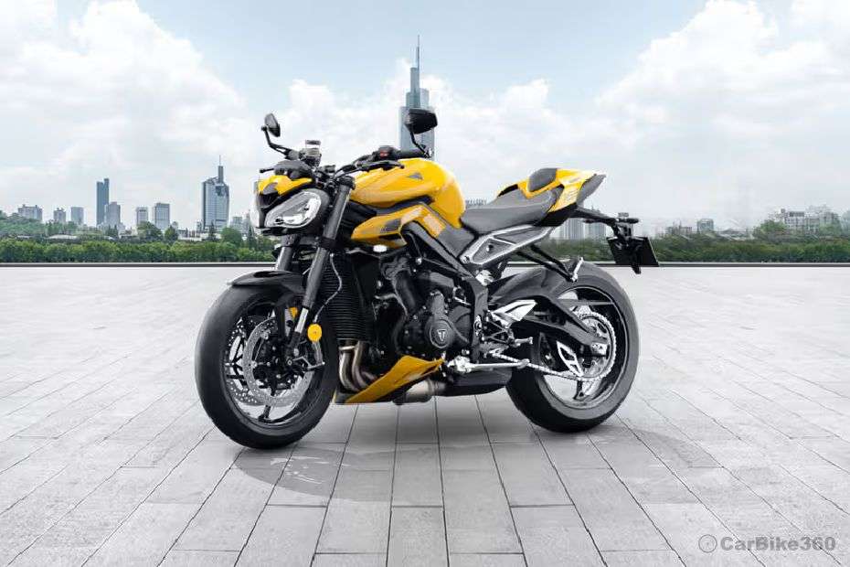 Triumph Street Triple 765 Front Left View Triumph Street Triple 765 Front Left View