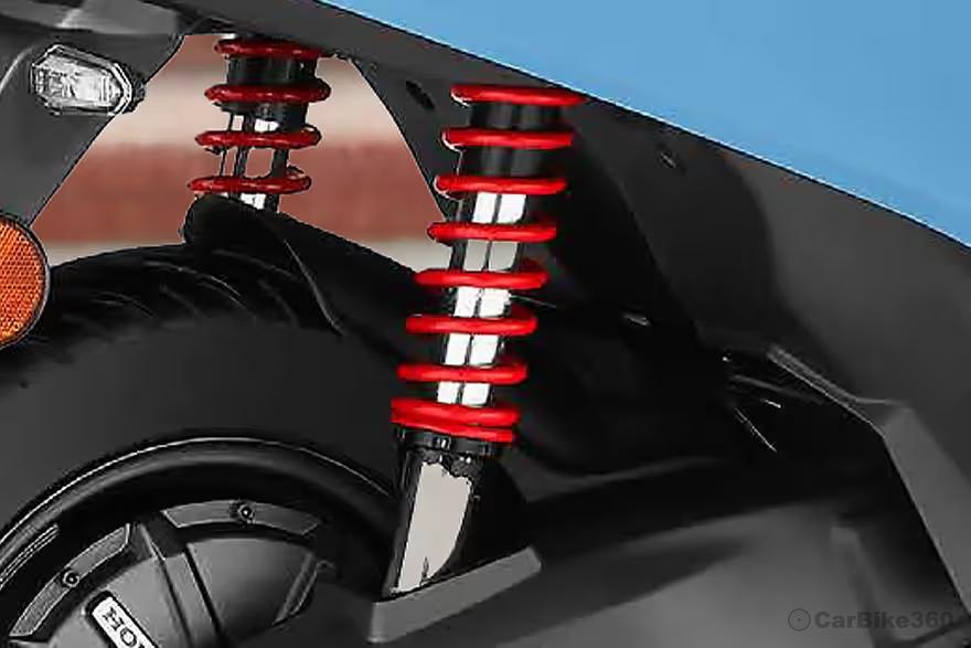 Honda QC1 Rear Suspension View Honda QC1 Rear Suspension View