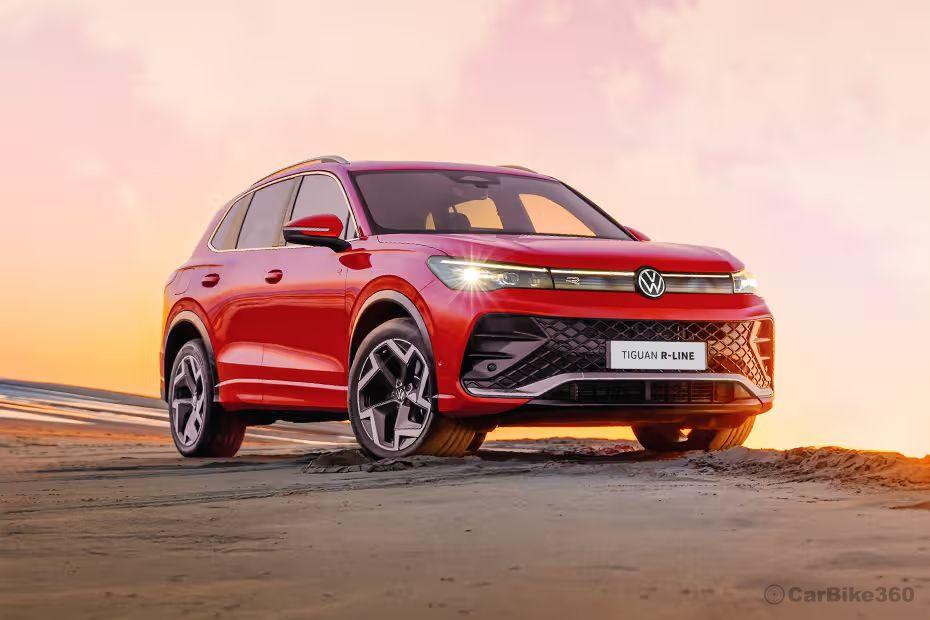 Volkswagen Tiguan R-Line Right Front Three Quarter Volkswagen Tiguan R-Line Right Front Three Quarter