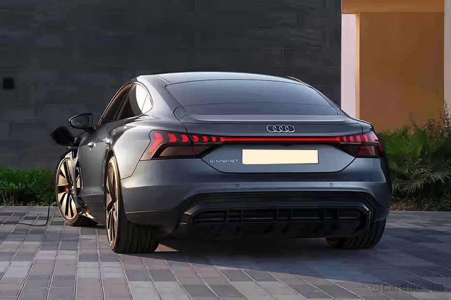 Audi e-tron GT Rear Left View Audi e-tron GT Rear Left View
