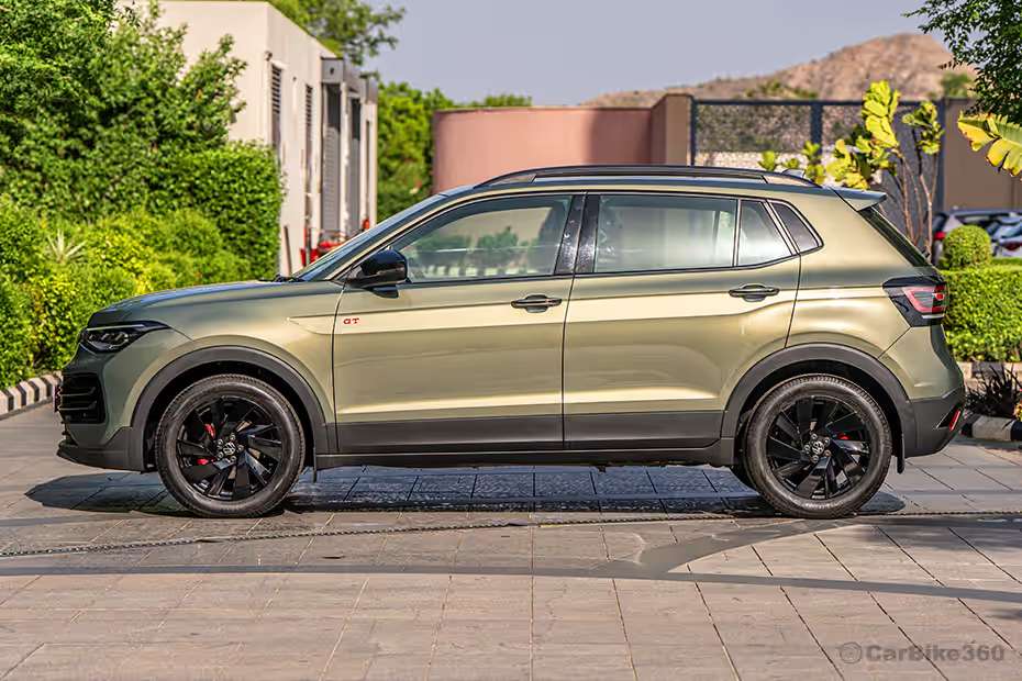 Volkswagen Taigun Left Side Profile SUV Styling Volkswagen Taigun Left Side Profile SUV Styling