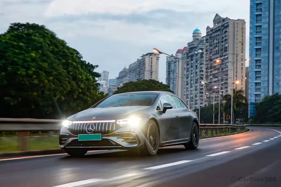 Mercedes Benz AMG EQS Left Front Three Quarter Mercedes Benz AMG EQS Left Front Three Quarter