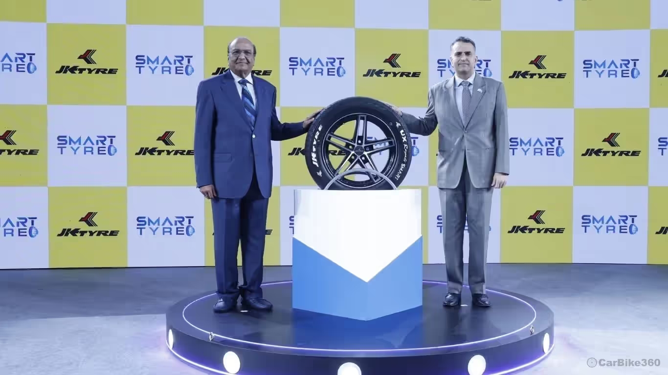 JK Tyre Introduced India’s First Embedded Smart Tyres for Passenger Vehicles JK Tyre Introduced India’s First Embedded Smart Tyres for Passenger Vehicles